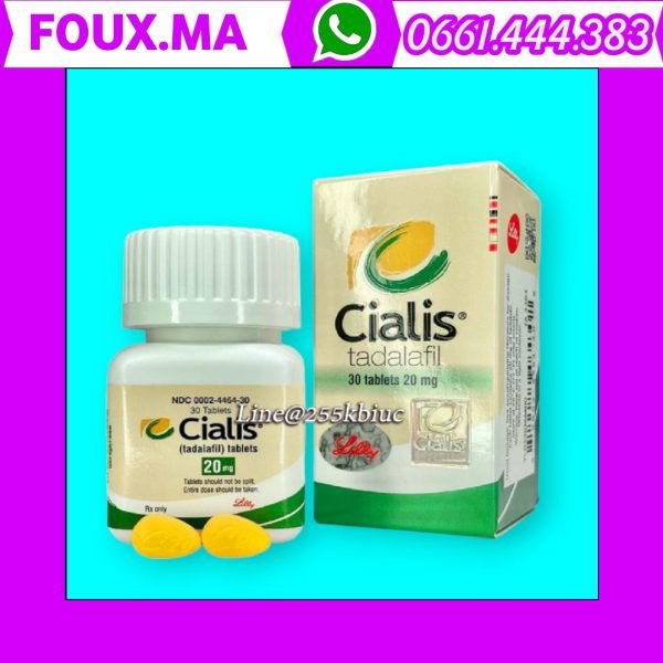 Cialis 20 mg 30 comprimes maroc