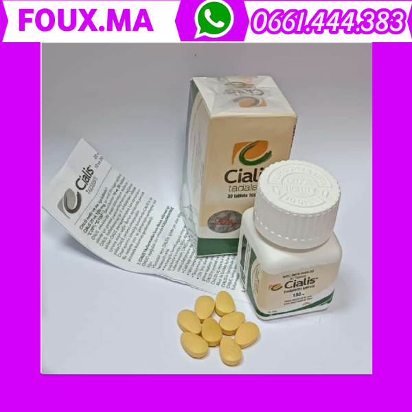 Cialis 100 mg 30 comprimes prix maroc